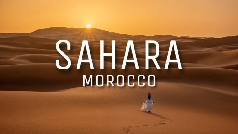 Morocco sahara