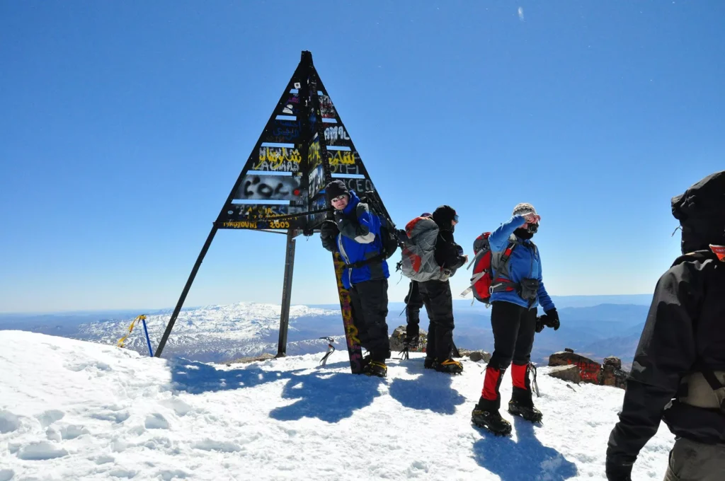 Mount Toubkal Summit View